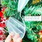20Pcs 3 Inch Clear Blank Acrylic Christmas Ornaments 2023 Unfinished Round Acrylic Christmas Ornaments for DIY Craft Hanging Ornaments for Christmas Tree Decoration Xmas Day Home Party Decorations